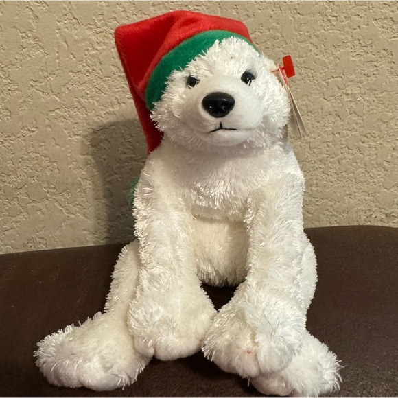 Ty | Toys | Vintage Wt 203 Ty Beanie Babies Snowdrift Polar Bear | Poshmark